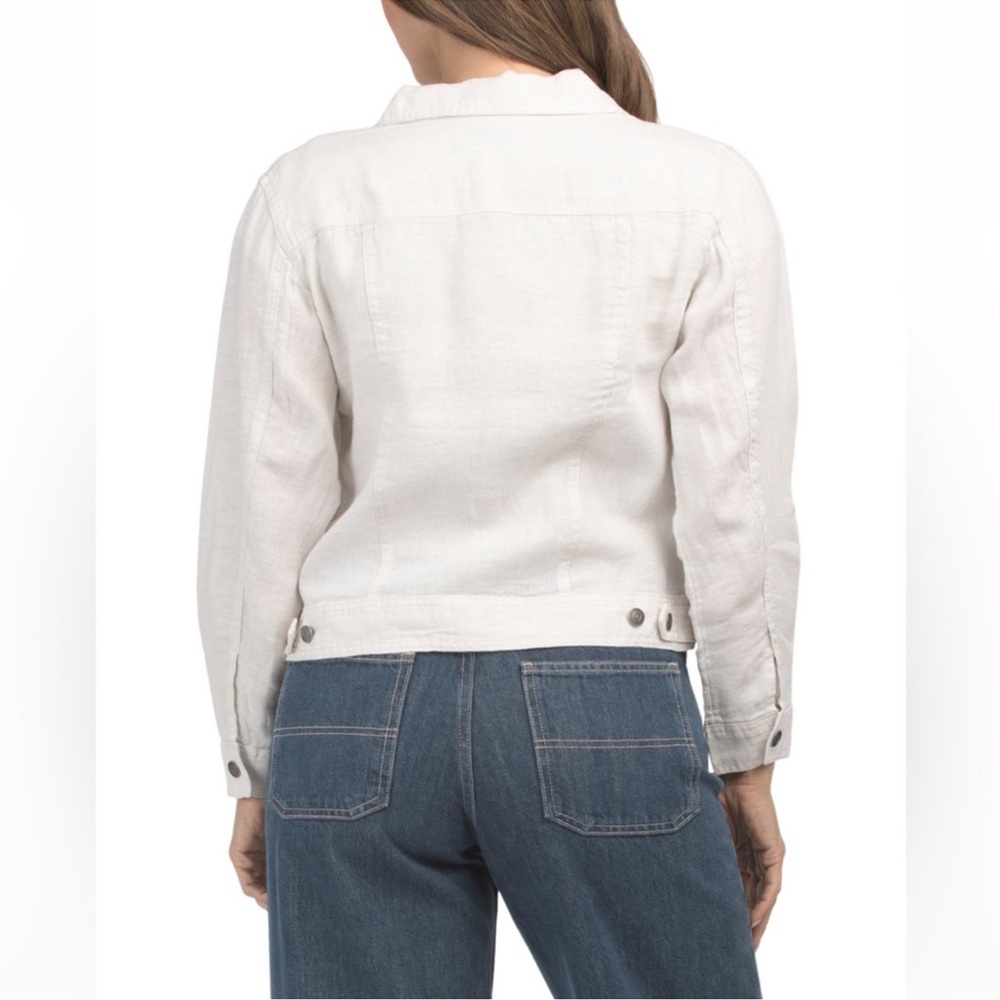 🎉LAST PIECE🎉JONES NewYork Linen Jean
Jacket (RESTOCKED) - Picture 2 of 9
